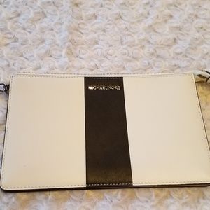 Michael Kors leather clutch